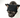 Knitted Black Dog Hat