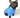 Blue Dog Hoodie "Stitch"