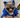 Knitted Blue Dog Hat