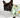 Black dog wearing tropical pineapple print cotton button-up shirt