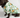 Black dog wearing tropical pineapple print cotton button-up shirt