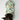 Black dog wearing tropical pineapple print cotton button-up shirt