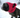 Knitted Raspberry Dog Hat