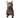 Fleece Dog Sweater Dark Chocolate