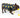 Dog Puffer Jacket With Duck Print